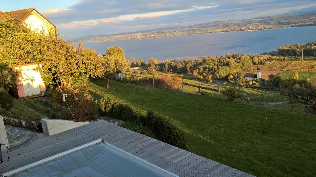 Bed and Breakfast Swiss Borzoi House Vully-les-Lacs Esterno foto